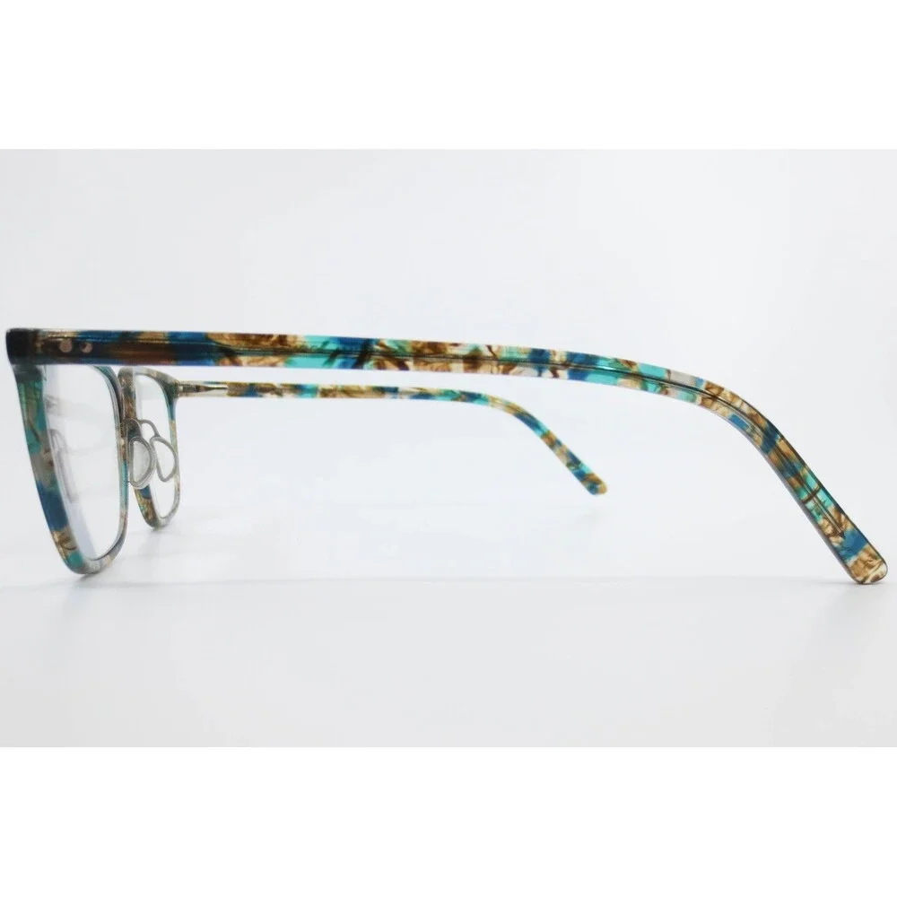 Kirkland Signature Tiara Eyeglasses Multi Color Teal Tortoise 53-17-145 Frames